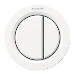 Geberit Type 01 Pnuematic Dual Flush Button - White
