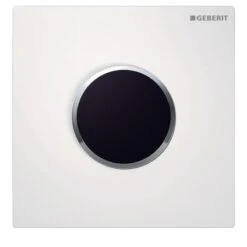 Geberit Type 10 Urinal Cover Plate - White/chrome