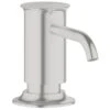 Grohe Authentic Soap Dispenser - Supersteel -Home Bathroom grohe authentic soap dispenser supersteel 40537dc0