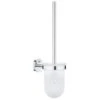 Grohe Bau Cosmopolitan Toilet Brush Set - Chrome 1 Grohe Bau Cosmopolitan Toilet Brush Set - Chrome -Home Bathroom grohe bau cosmopolitan toilet brush set chrome 40463001