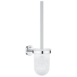 Grohe Bau Cosmopolitan Toilet Brush Set - Chrome
