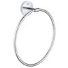 Grohe Bau Cosmopolitan Towel Ring - Chrome -Home Bathroom grohe bau cosmopolitan towel ring chrome 40460001