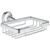Grohe Essentials Authentic Corner Basket - Chrome 1 Grohe Essentials Authentic Corner Basket - Chrome -Home Bathroom grohe essentials authentic corner basket chrome 40659001