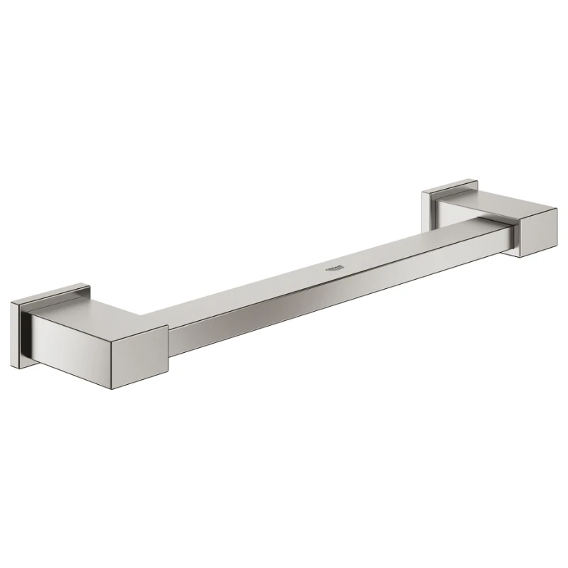 Grohe Essentials Cube Grip Bar - Supersteel 3 Grohe Essentials Cube Grip Bar - Supersteel