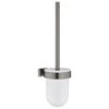 Grohe Essentials Cube Toilet Brush Set - Brushed Hard Graphite -Home Bathroom grohe essentials cube toilet brush set brushed hard graphite 40513al1