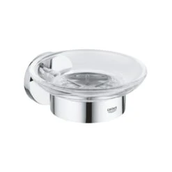 Grohe Essentials Soap Dish With Holder - Chrome