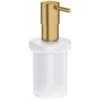 Grohe Essentials Soap Dispenser - Brushed Cool Sunrise 2 Grohe Essentials Soap Dispenser - Brushed Cool Sunrise -Home Bathroom grohe essentials soap dispenser brushed cool sunrise 40394gn1