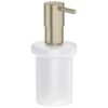 Grohe Essentials Soap Dispenser - Brushed Nickel -Home Bathroom grohe essentials soap dispenser brushed nickel 40394en1