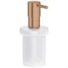 Grohe Essentials Soap Dispenser - Brushed Warm Sunset 1 Grohe Essentials Soap Dispenser - Brushed Warm Sunset -Home Bathroom grohe essentials soap dispenser brushed warm sunset 40394dl1