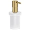 Grohe Essentials Soap Dispenser - Cool Sunrise -Home Bathroom grohe essentials soap dispenser cool sunrise 40394gl1