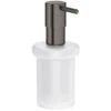 Grohe Essentials Soap Dispenser - Hard Graphite 2 Grohe Essentials Soap Dispenser - Hard Graphite -Home Bathroom grohe essentials soap dispenser hard graphite 40394a01