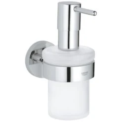 Grohe Essentials Soap Dispenser With Holder - Chrome