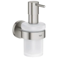 Grohe Essentials Soap Dispenser With Holder - Supersteel