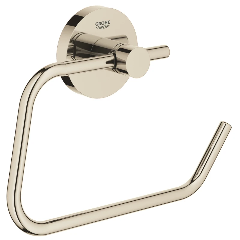 Grohe Essentials Toilet Roll Holder - Polished Nickel 3 Grohe Essentials Toilet Roll Holder - Polished Nickel
