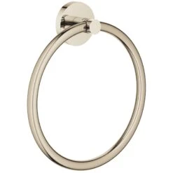Grohe Essentials Towel Ring - Polished Nickel