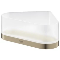 Grohe Selection Corner Shower Tray With Holder - Brushed Nickel 6 Grohe Selection Corner Shower Tray With Holder - Brushed Nickel -Home Bathroom grohe selection corner shower tray with holder brushed nickel 41038en0 1