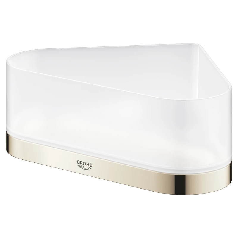 Grohe Selection Corner Shower Tray With Holder - Polished Nickel 4 Grohe Selection Corner Shower Tray With Holder - Polished Nickel - Image 2