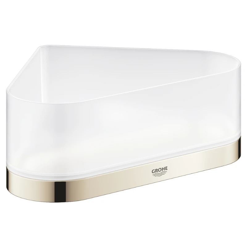 Grohe Selection Corner Shower Tray With Holder - Polished Nickel 3 Grohe Selection Corner Shower Tray With Holder - Polished Nickel
