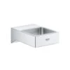 Grohe Selection Cube Glass/Soap Dish Holder - Chrome 2 Grohe Selection Cube Glass/Soap Dish Holder - Chrome -Home Bathroom grohe selection cube glass soap dish holder chrome 40865000