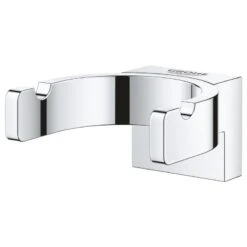 Grohe Selection Double Robe Hook - Chrome -Home Bathroom grohe selection double robe hook chrome 41049000 1