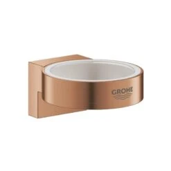 Grohe Selection Glass/Soap Dish Holder - Brushed Warm Sunset