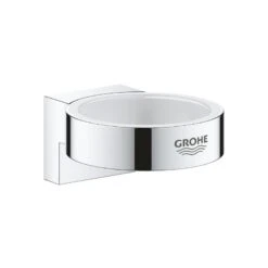 Grohe Selection Glass/Soap Dish Holder - Chrome