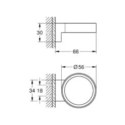Grohe Selection Glass/Soap Dish Holder - Warm Sunset 7 Grohe Selection Glass/Soap Dish Holder - Warm Sunset -Home Bathroom grohe selection glass soap dish holder warm sunset 41027da0 2