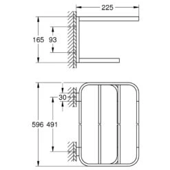Grohe Selection Multi-Towel Rack - Brushed Cool Sunrise 7 Grohe Selection Multi-Towel Rack - Brushed Cool Sunrise -Home Bathroom grohe selection multi towel rack brushed cool sunrise 41066gn0 2