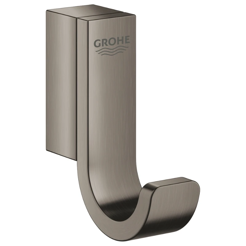 Grohe Selection Single Robe Hook - Brushed Hard Graphite 3 Grohe Selection Single Robe Hook - Brushed Hard Graphite