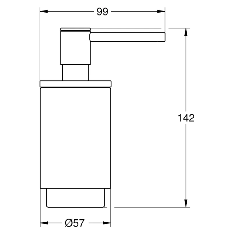 Grohe Selection Soap Dispenser - Polished Nickel 4 Grohe Selection Soap Dispenser - Polished Nickel - Image 2