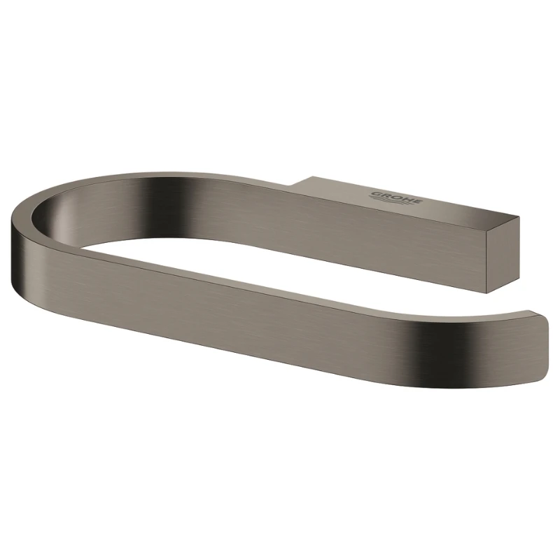 Grohe Selection Toilet Roll Holder - Brushed Hard Graphite 4 Grohe Selection Toilet Roll Holder - Brushed Hard Graphite - Image 2