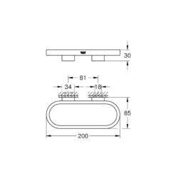 Grohe Selection Towel Ring - Polished Nickel 7 Grohe Selection Towel Ring - Polished Nickel -Home Bathroom grohe selection towel ring polished nickel 41035be0 2