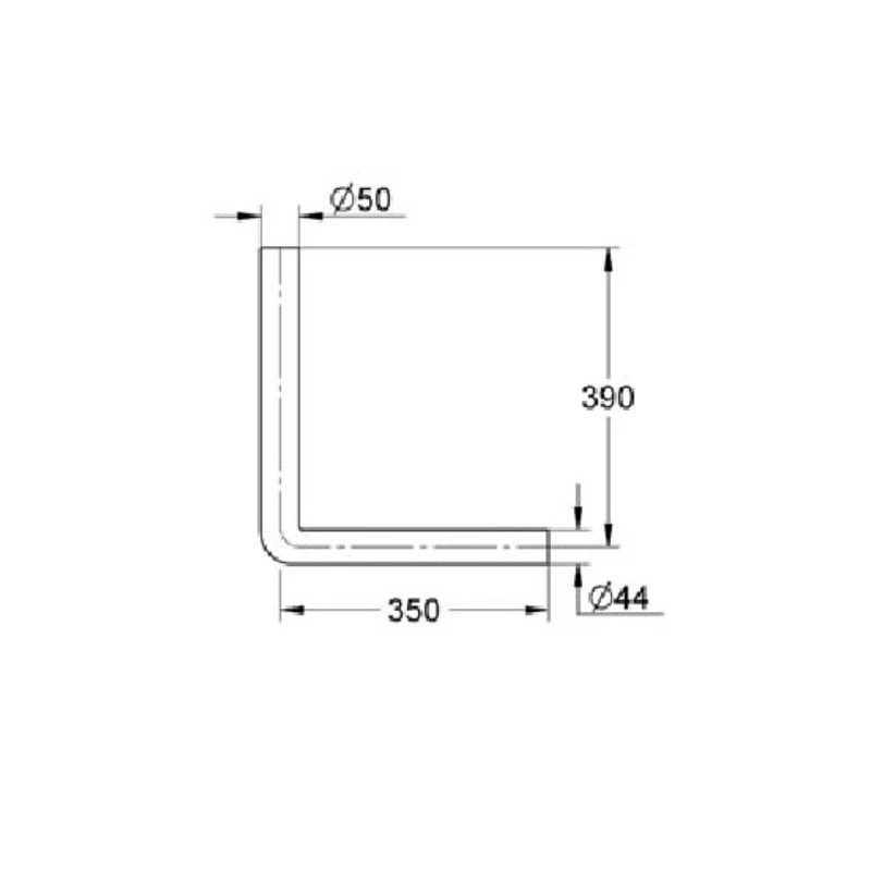 Grohe Flush Pipe (390 X 350) 4 Grohe Flush Pipe (390 X 350) - Image 2