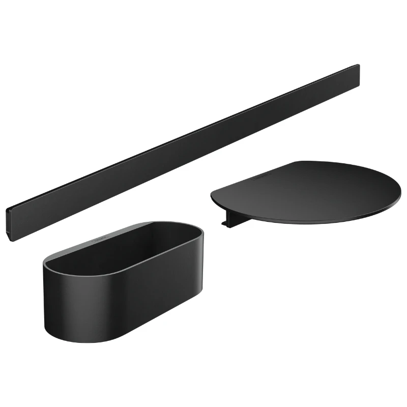 Hansgrohe WallStoris Bathtub Bundle - Matt Black 3 Hansgrohe WallStoris Bathtub Bundle - Matt Black