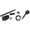 Hansgrohe WallStoris EcoSmart Bundle 3jet - Matt Black 1 Hansgrohe WallStoris EcoSmart Bundle 3jet - Matt Black -Home Bathroom hansgrohe wallstoris ecosmart bundle 3jet matt black 24291670