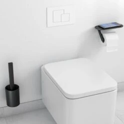 Hansgrohe WallStoris Toilet Bundle - Matt Black 6 Hansgrohe WallStoris Toilet Bundle - Matt Black -Home Bathroom hansgrohe wallstoris toilet bundle matt black 27969670 1