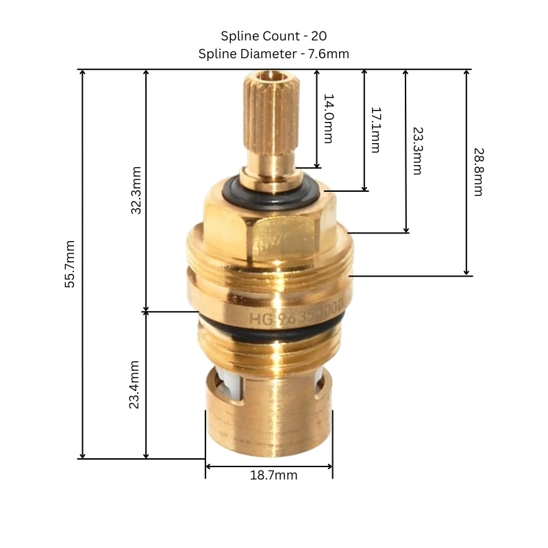 Hansgrohe Shut-off Unit (right Closing) 6 Hansgrohe Shut-off Unit (right Closing) - Image 4