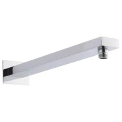 Hudson Reed Large Rectangular Shower Arm - Chrome