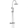 Hudson Reed Luxury Round Thermostatic Bar Mixer Shower - Chrome