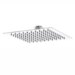 Hudson Reed Square Fixed Shower Head - Chrome
