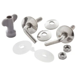 Ideal Standard Alto Normal Close Seat And Cover Hinge Set - Chrome