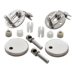 Ideal Standard Concept Normal Close Seat And Cover Hinge Set - Chrome