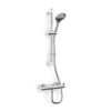 Inta Kiko Deluxe Thermostatic Bar Mixer Shower - Chrome -Home Bathroom inta kiko deluxe thermostatic bar mixer shower chrome kk10035cp