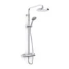 Inta Kiko Dual Thermostatic Bar Mixer Shower - Chrome