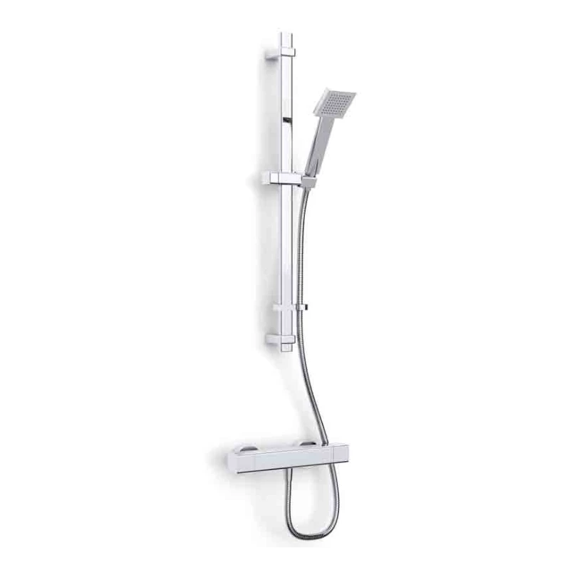 Inta Mio Safe Touch Thermostatic Bar Mixer Shower - Chrome 3 Inta Mio Safe Touch Thermostatic Bar Mixer Shower - Chrome