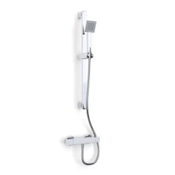 Inta Nulo Safe Touch Thermostatic Bar Mixer Shower - Chrome