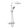 Inta Puro Deluxe Dual Thermostatic Bar Mixer Shower - Chrome