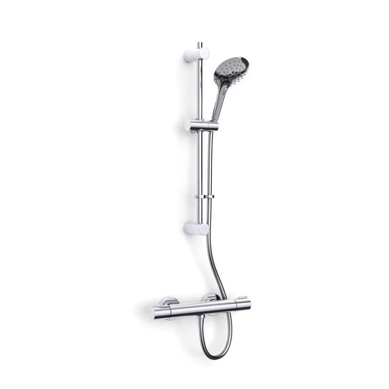 Inta Puro Deluxe Thermostatic Bar Mixer Shower - Chrome 3 Inta Puro Deluxe Thermostatic Bar Mixer Shower - Chrome