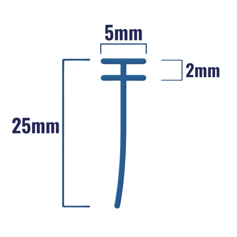 Inventive Creations Tee Profile Seal - 1900mm Long 4 Inventive Creations Tee Profile Seal - 1900mm Long - Image 2