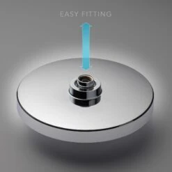 Mira Beat Deluge Shower Head - Chrome -Home Bathroom mira beat deluge shower head chrome 1799.001 2